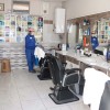 Berber ve kuaför salonları dezenfekte ediliyor